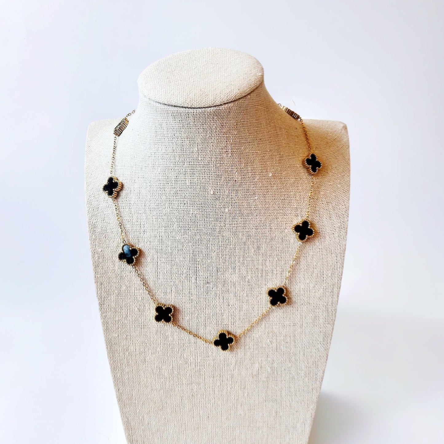 Clover Cascades Necklace - Boho Mamma Store