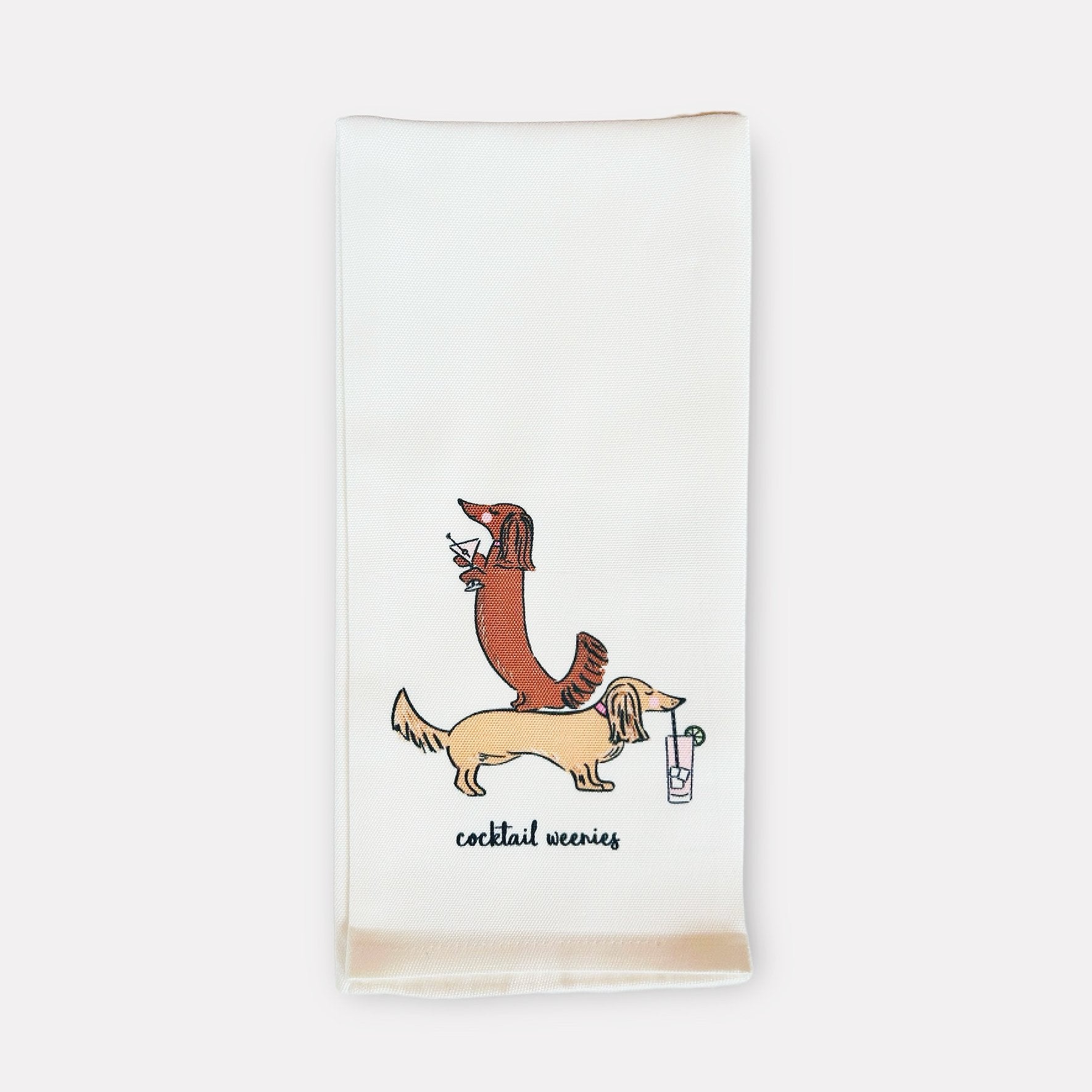 Cocktail Weenies Kitchen Towel - Boho Mamma Store