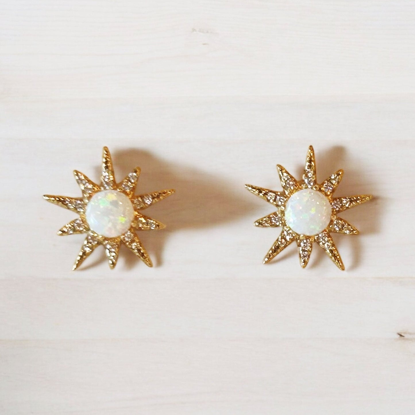 Opal Sunshine Studs - Boho Mamma Store